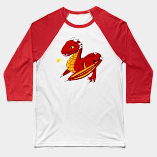 Baby Wyvern - Fire Baseball T-Shirt